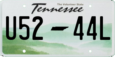 TN license plate U5244L