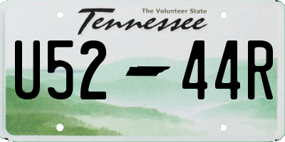 TN license plate U5244R