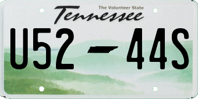 TN license plate U5244S