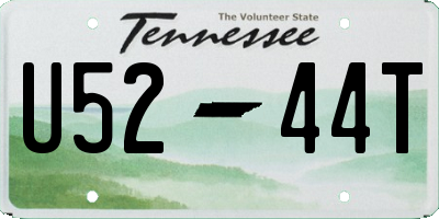 TN license plate U5244T
