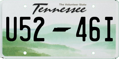 TN license plate U5246I