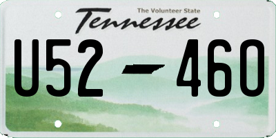 TN license plate U5246O