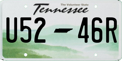 TN license plate U5246R