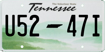 TN license plate U5247I