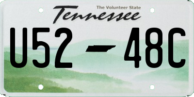 TN license plate U5248C