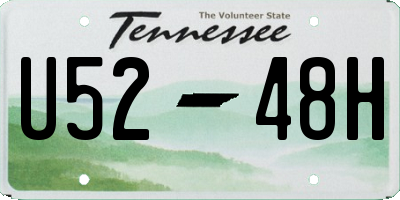 TN license plate U5248H