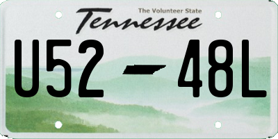 TN license plate U5248L