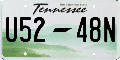 TN license plate U5248N