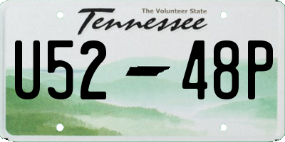 TN license plate U5248P