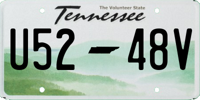 TN license plate U5248V