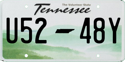 TN license plate U5248Y
