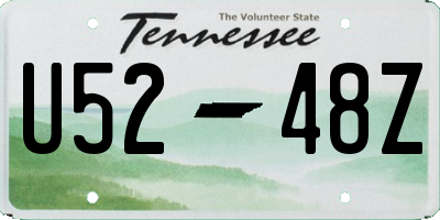 TN license plate U5248Z