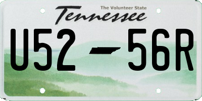 TN license plate U5256R