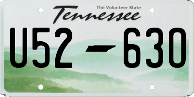 TN license plate U5263O