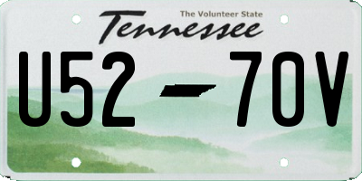 TN license plate U5270V