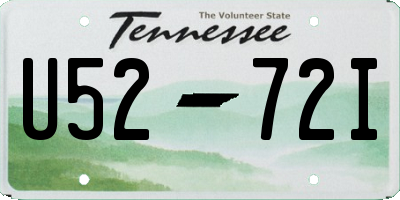 TN license plate U5272I