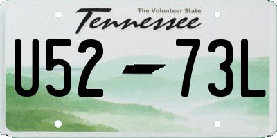 TN license plate U5273L