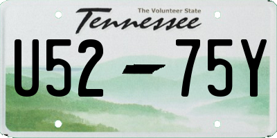TN license plate U5275Y