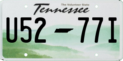 TN license plate U5277I