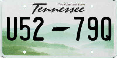 TN license plate U5279Q