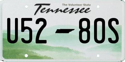 TN license plate U5280S