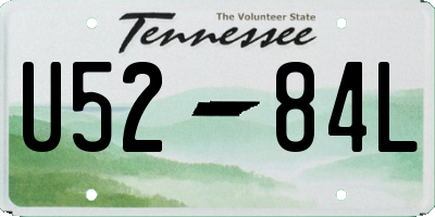 TN license plate U5284L