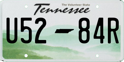 TN license plate U5284R