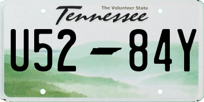TN license plate U5284Y