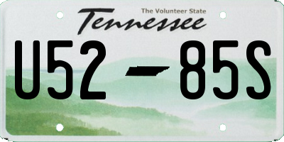 TN license plate U5285S