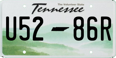 TN license plate U5286R