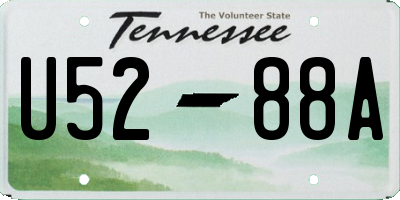 TN license plate U5288A