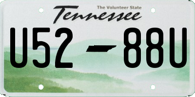 TN license plate U5288U