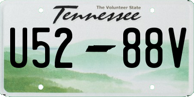 TN license plate U5288V