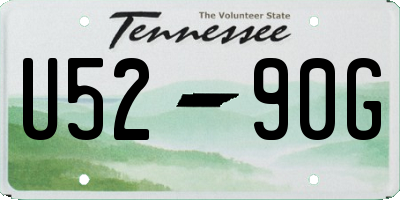 TN license plate U5290G