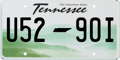 TN license plate U5290I