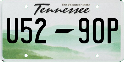 TN license plate U5290P