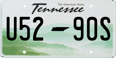 TN license plate U5290S