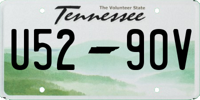 TN license plate U5290V