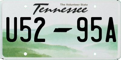 TN license plate U5295A