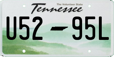 TN license plate U5295L