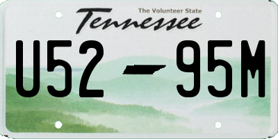 TN license plate U5295M
