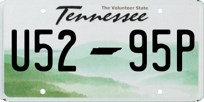 TN license plate U5295P