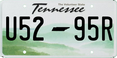 TN license plate U5295R