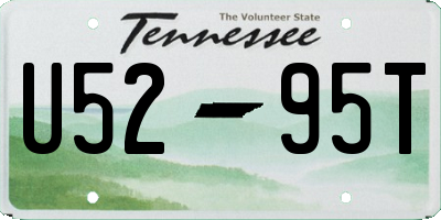 TN license plate U5295T