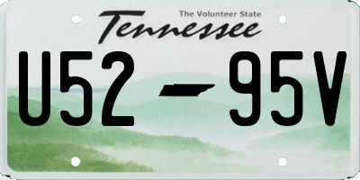 TN license plate U5295V