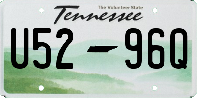 TN license plate U5296Q