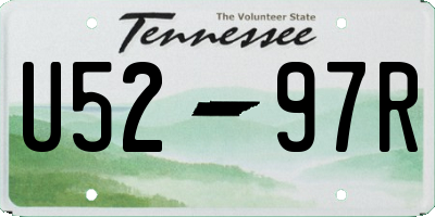 TN license plate U5297R