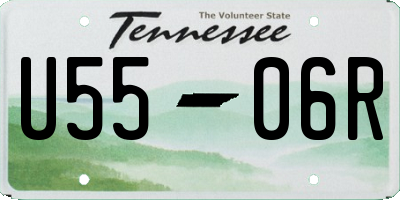 TN license plate U5506R
