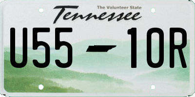TN license plate U5510R