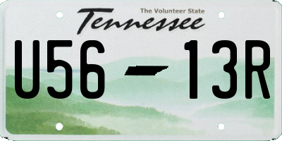 TN license plate U5613R